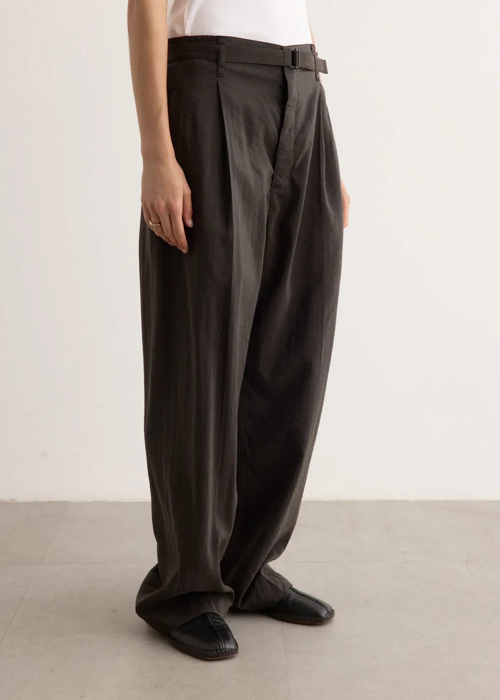 Belted Relaxed Pants
