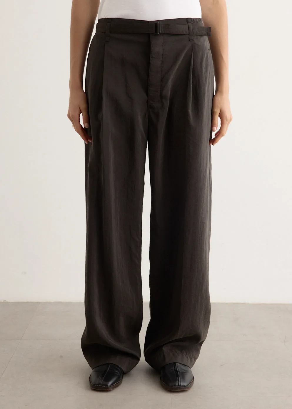 Belted Relaxed Pants