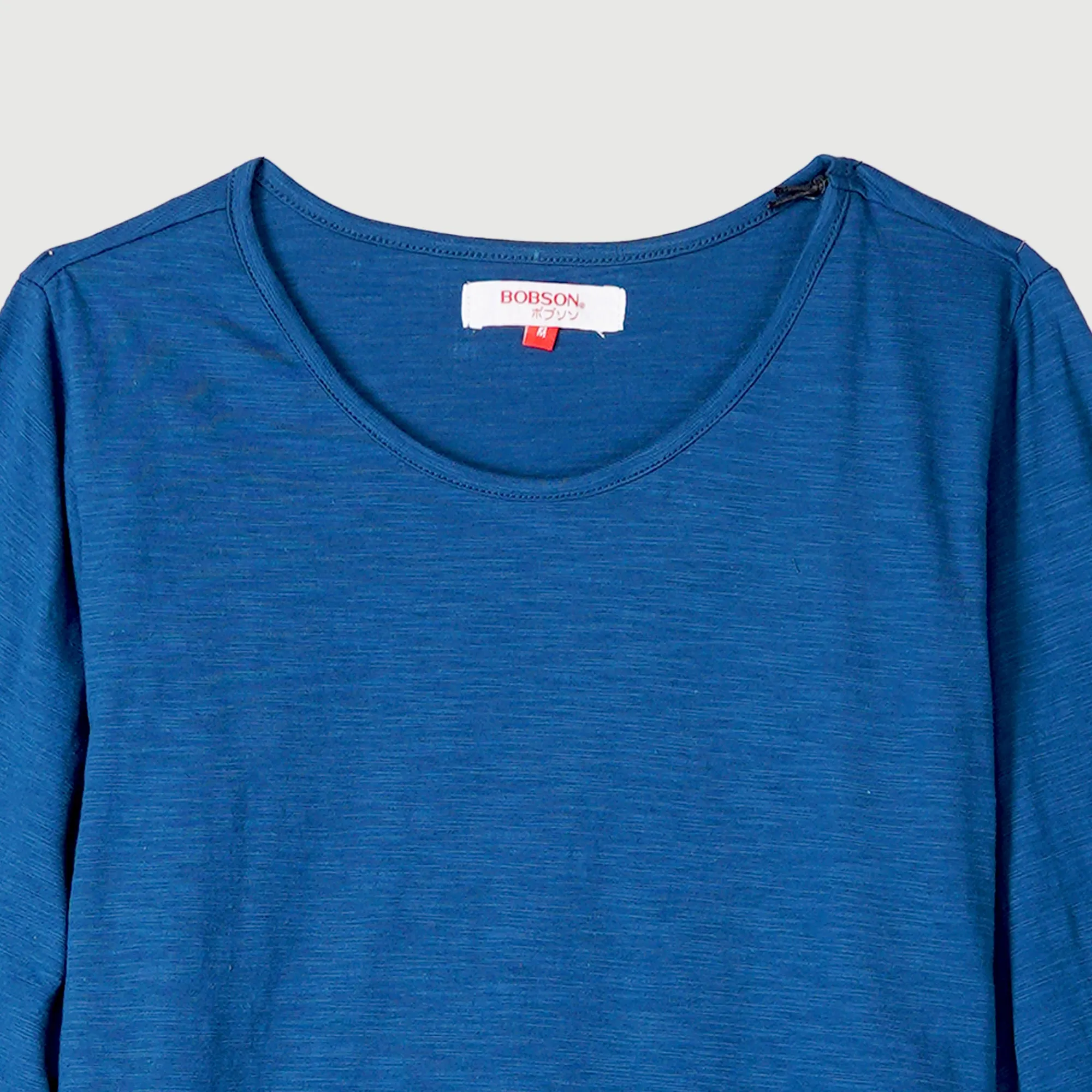 Bobson Ladies Basic Tees Round Neck T-shirt for Women Trendy Fashion High Quality Apparel Comfortable Casual Top for Women Regular Fit 146309 (Poseidon)