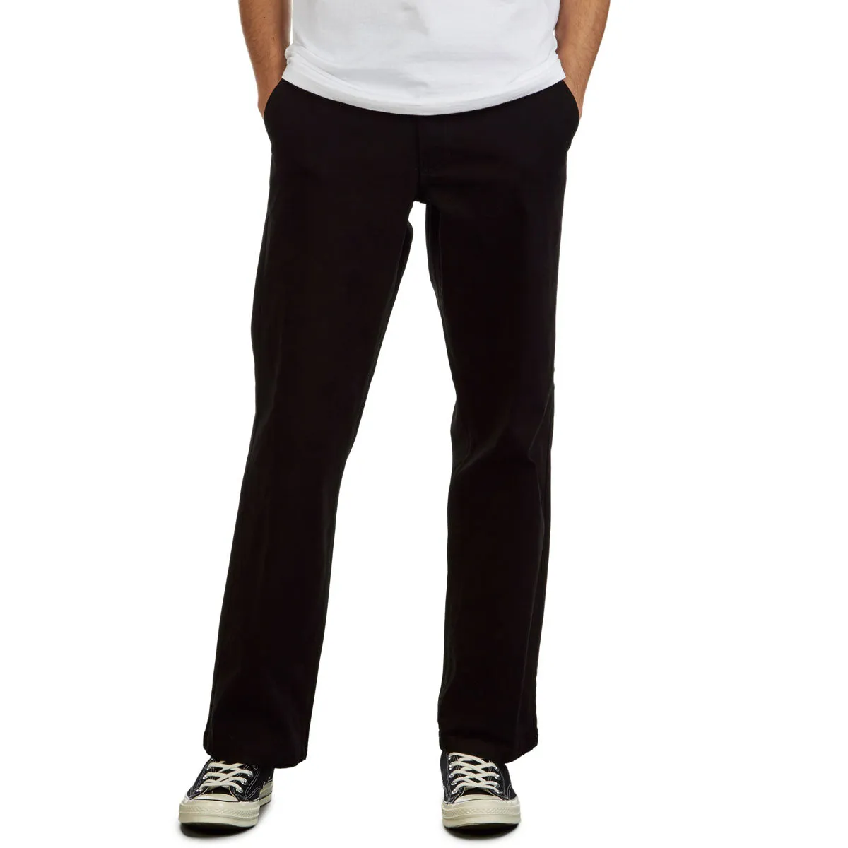 CCS Relaxed Stretch Chino Pants - Black