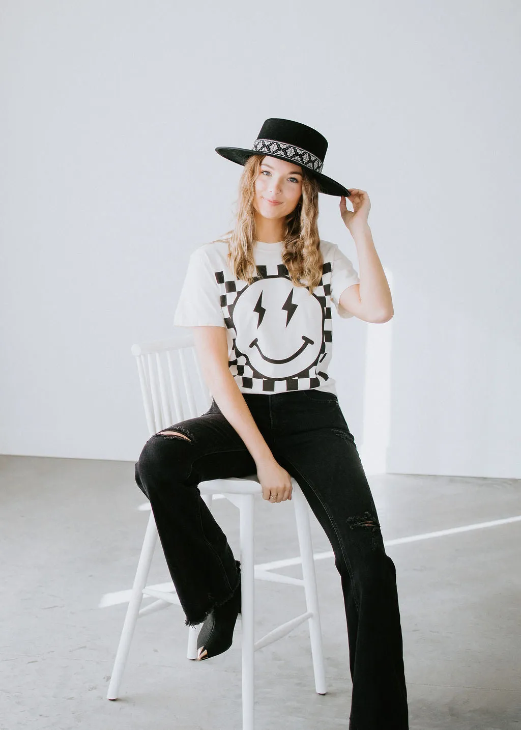 Check Your Smile Graphic Tee