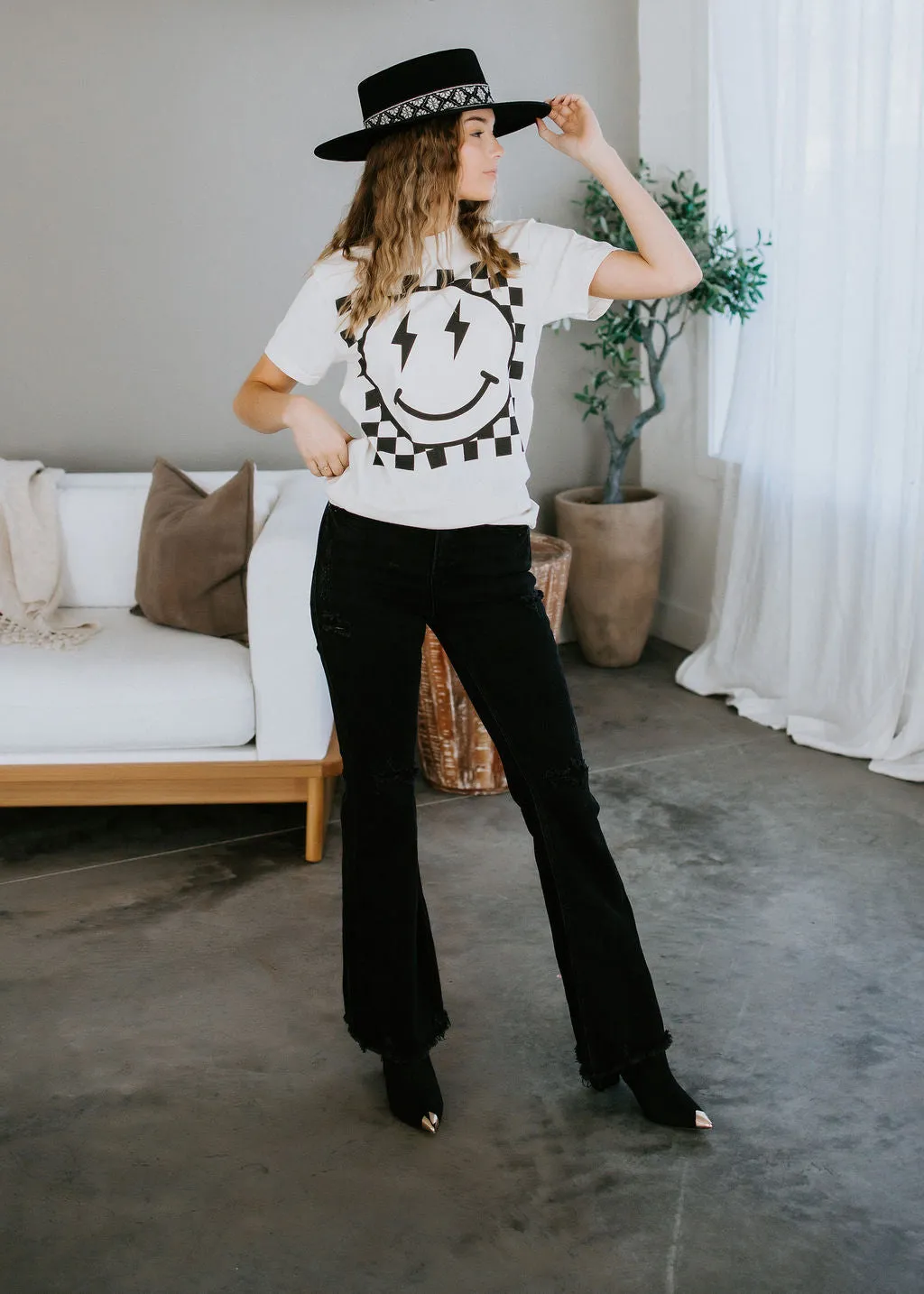 Check Your Smile Graphic Tee