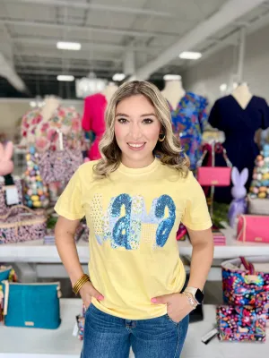 Cottage Core Patchwork Mama Tee