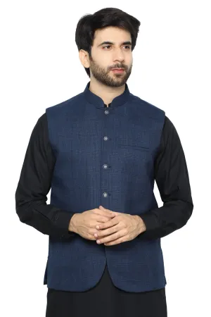 Dark Blue Premium Waistcoat