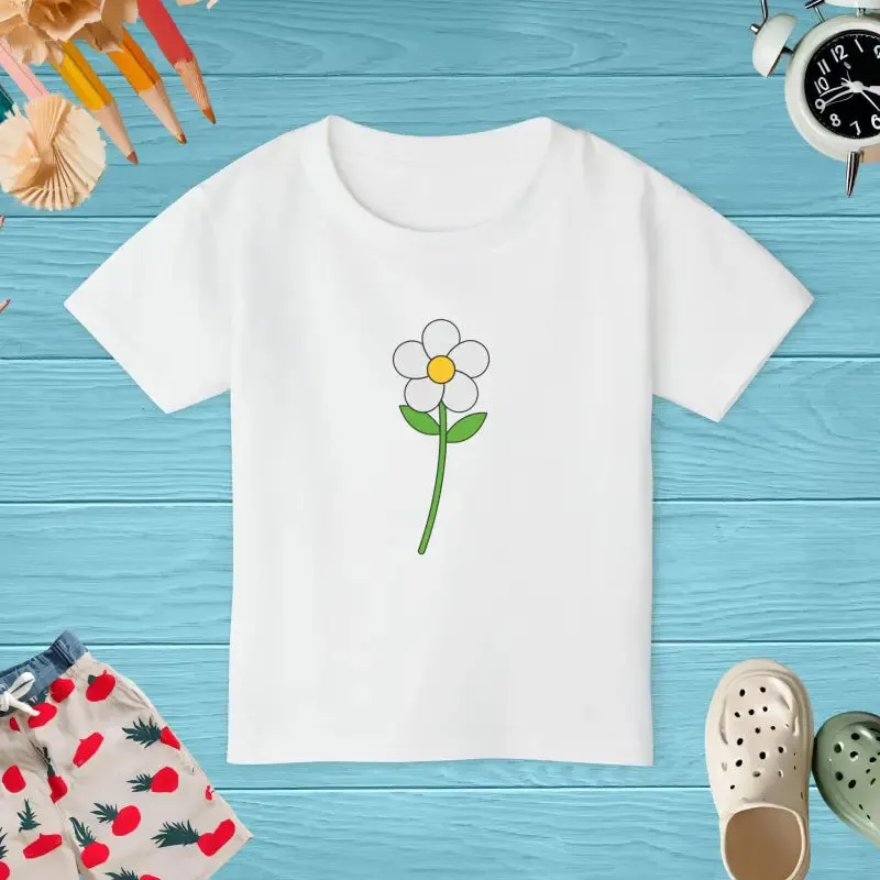 Eco Friendly Soft Toddler Tees with Low Impact Dyes