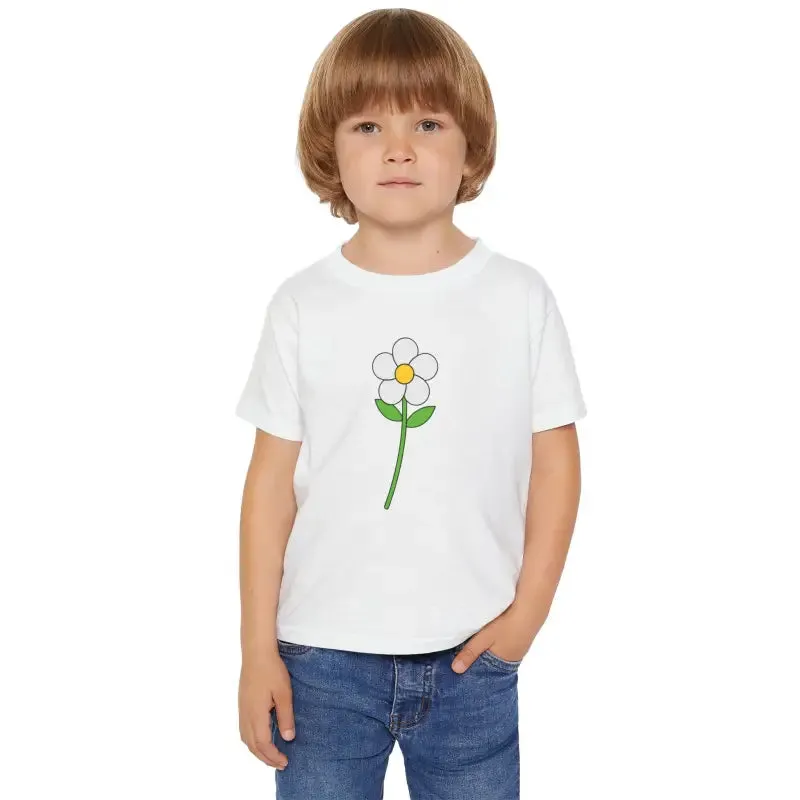 Eco Friendly Soft Toddler Tees with Low Impact Dyes