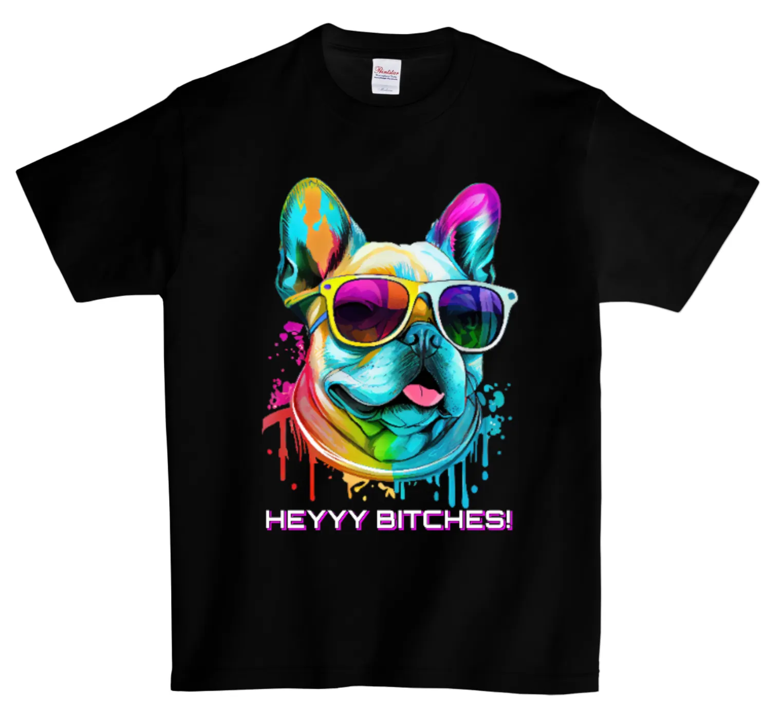 Heyyy Bitches T-Shirts DTG Full color Edition