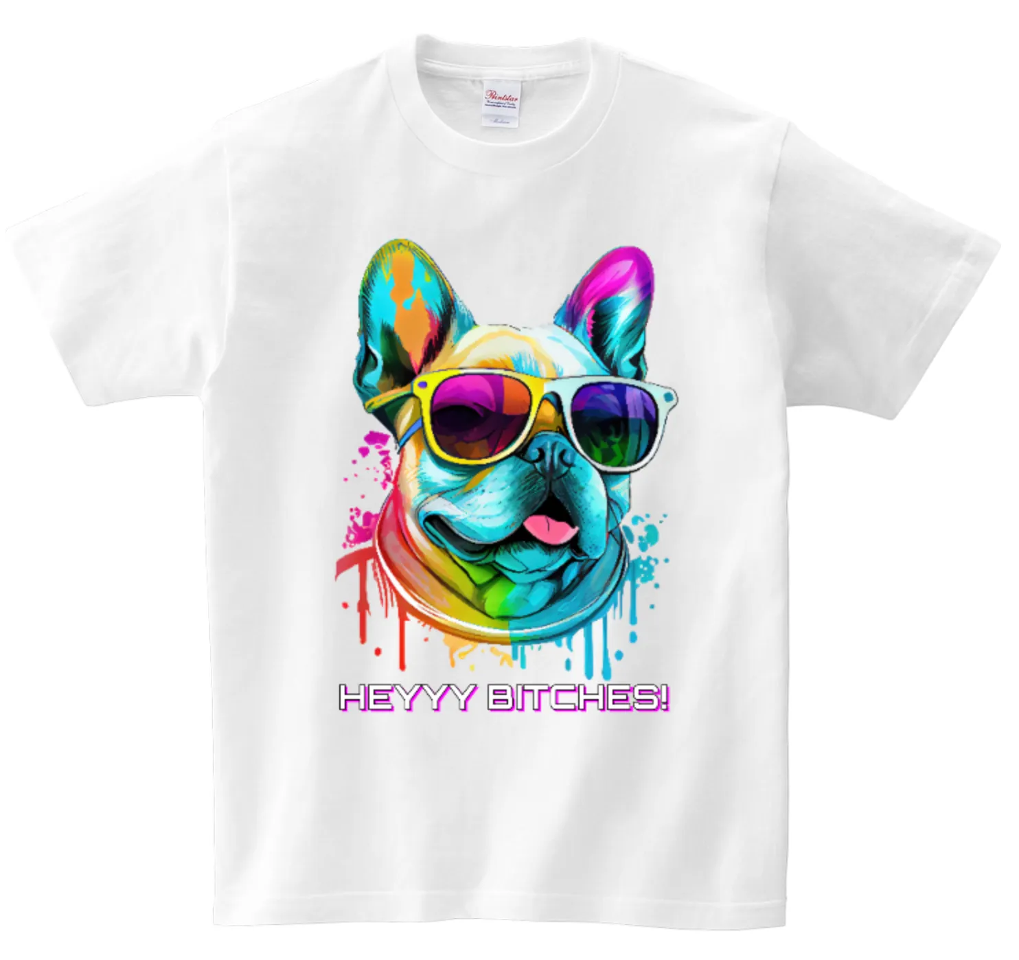 Heyyy Bitches T-Shirts DTG Full color Edition