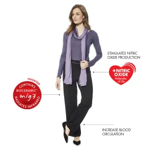 Invel® Active Women’s “Senne” Slacks with Bioceramic MIG3® Far-Infrared Technology
