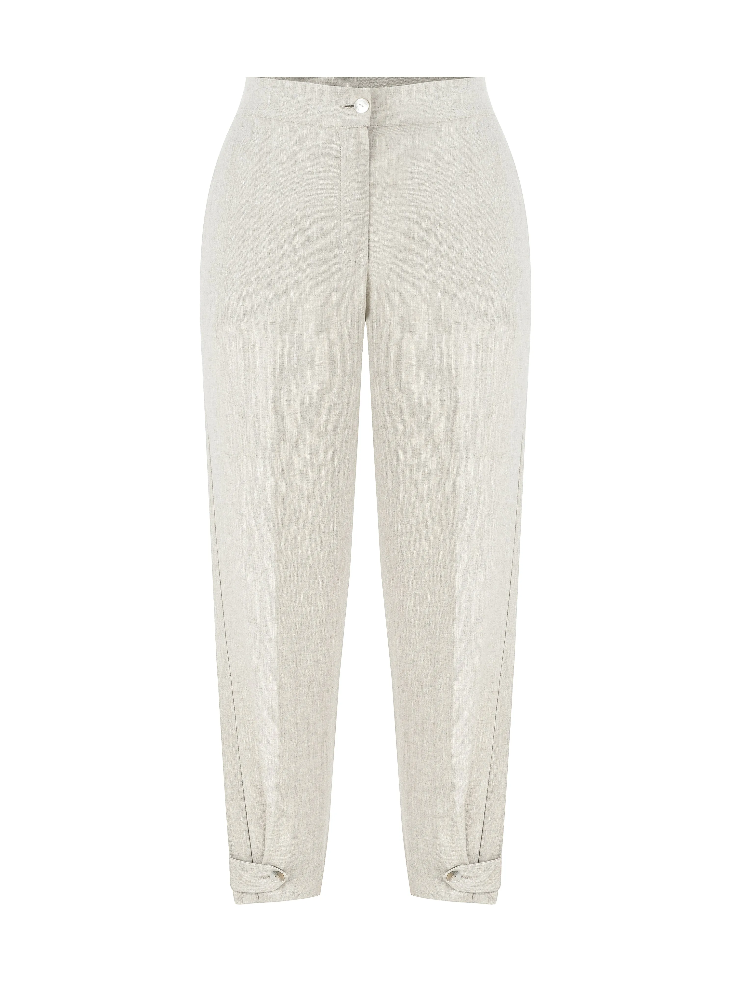 Isla Barley Linen Tapered Pants
