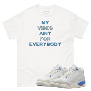 Jordan 3 Lucky shorts vibes white t-shirt