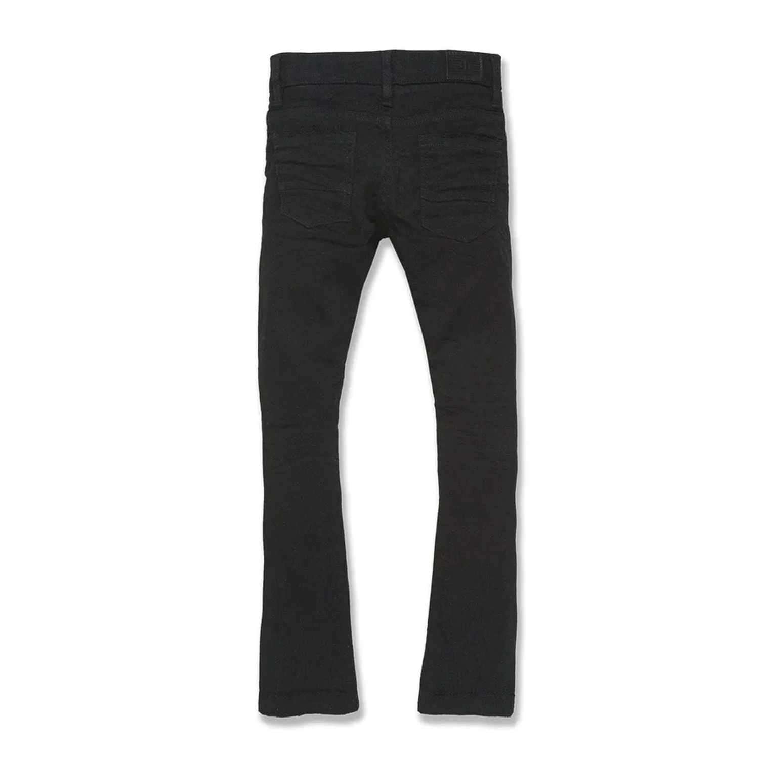 Jordan Craig Stacked Denim Big Kids' Pants Black