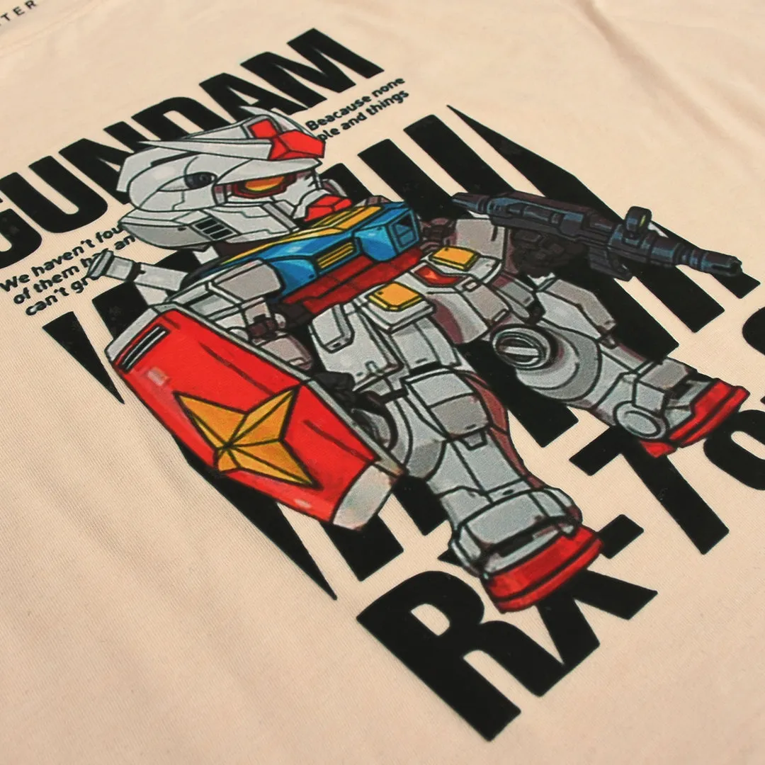 Jupiter Men's Oversized Off Shoulder Mini Robo Tee Shirt