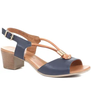 Leather Slingback Sandal - BELMETIN2305 / 307 897