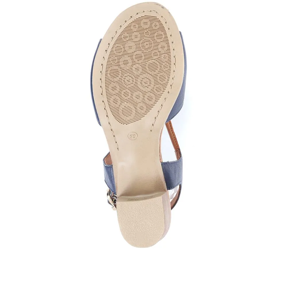 Leather Slingback Sandal - BELMETIN2305 / 307 897