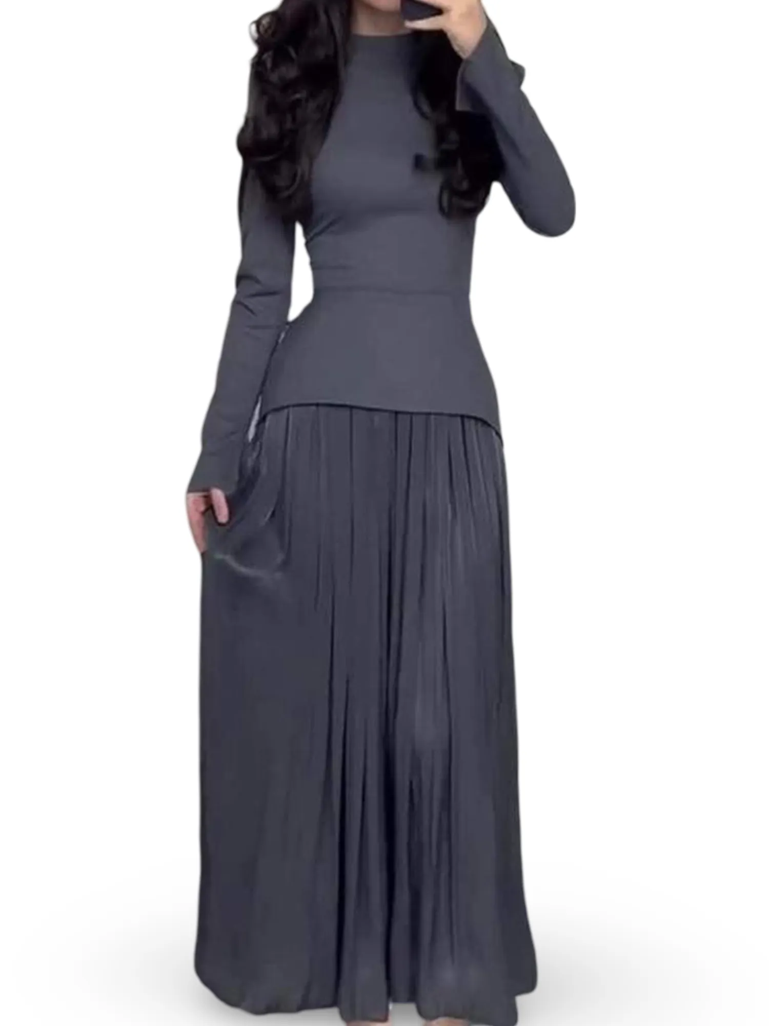 Luv Fashion Elegant Ensemble Dress