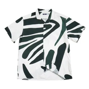 Malibu Linen Print Shirt (Abstract)
