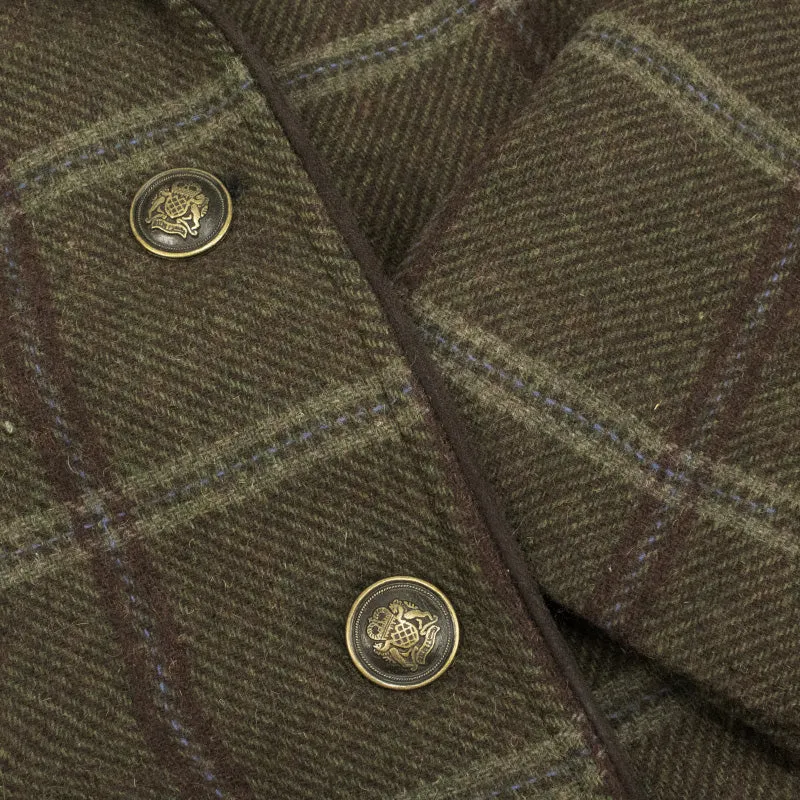 Musselburgh Ladies Tweed Hacking Jacket in Bracken Tweed