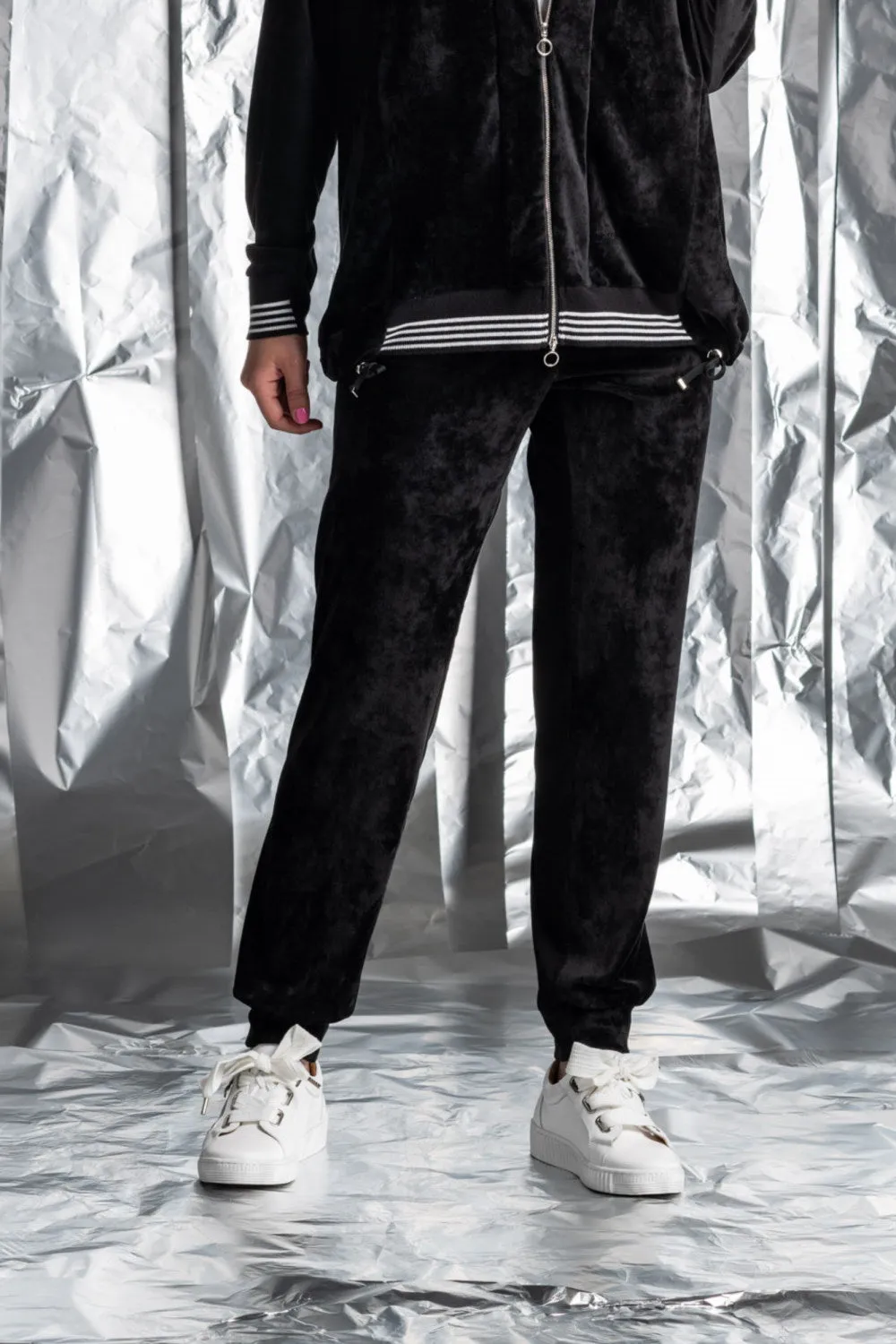 Paula Ryan Velour Joggers
