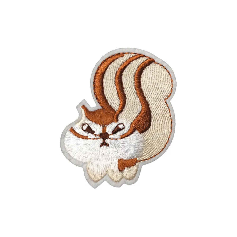 PC3902 - Brown Chipmunk Squirrel Toon (Iron On)