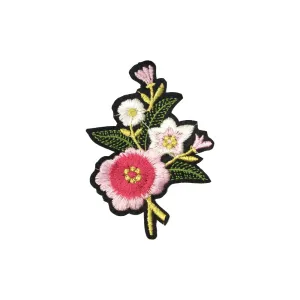 PT1338A - Pink Shaded Flowers (Iron on)