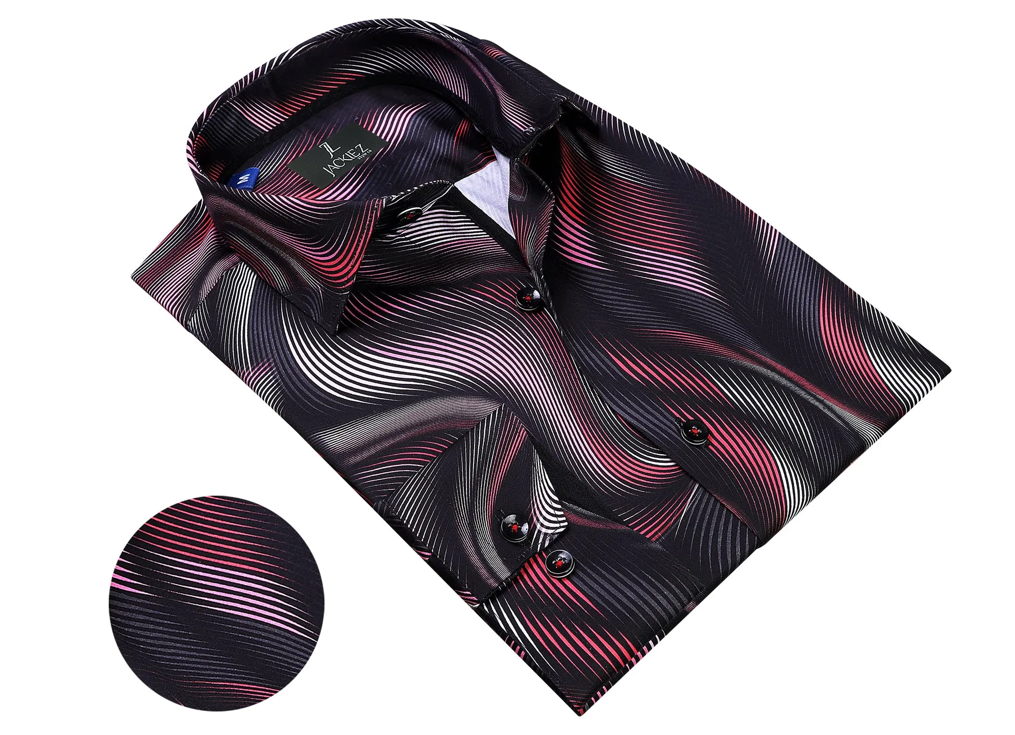 "The Hades" Long Sleeve Button Up - Jackie Z Style Co.