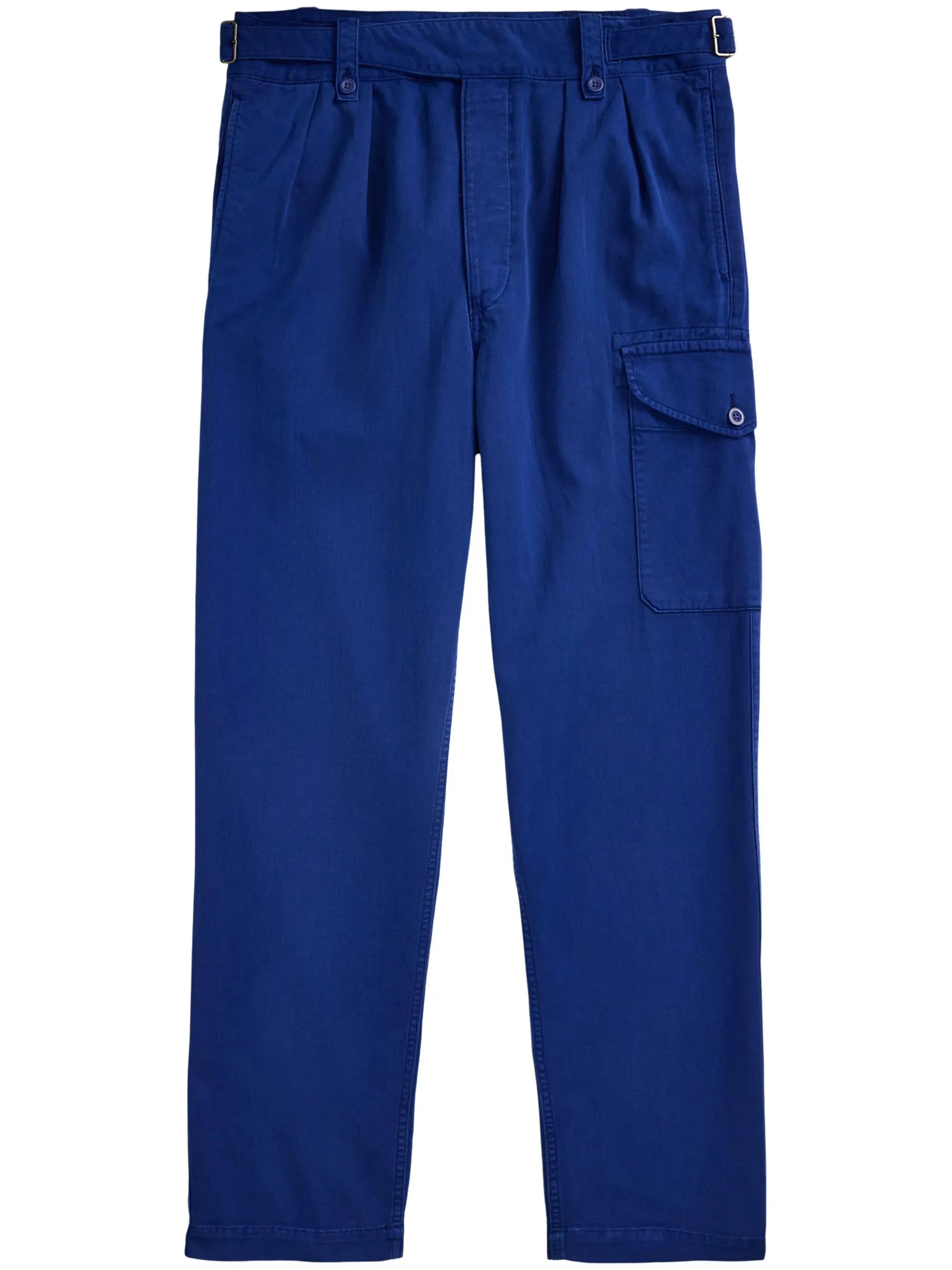 Relaxed Fit Pleated Cargo Pant
