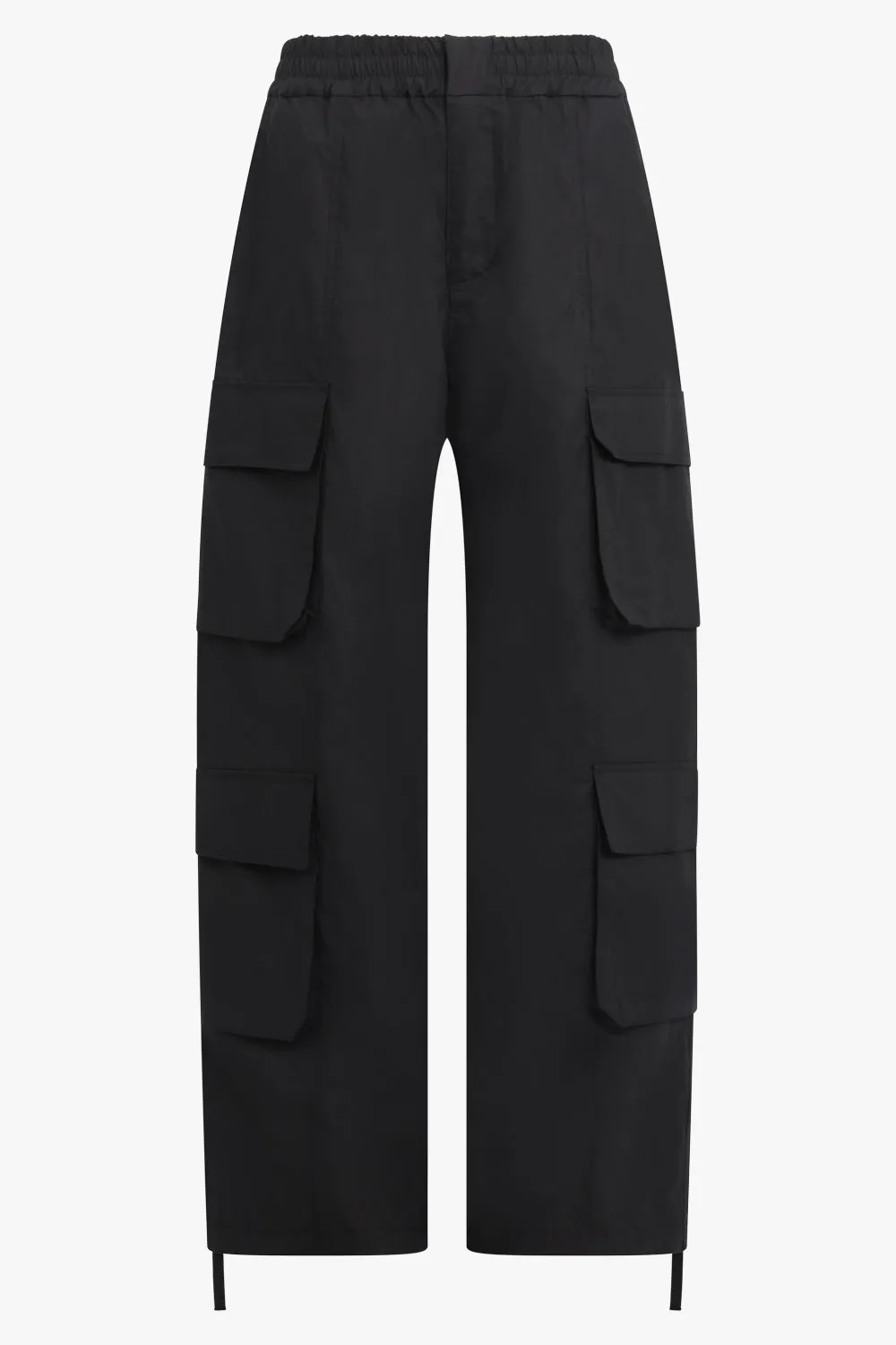 RELAXED UTILITY QUATRO CARGO PANTS | BLACK
