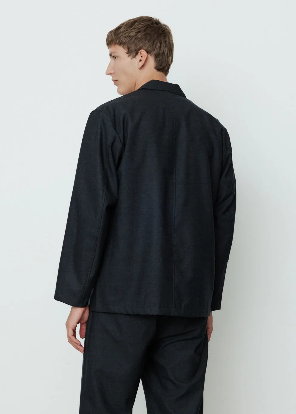 Relaxed Wool Jacket