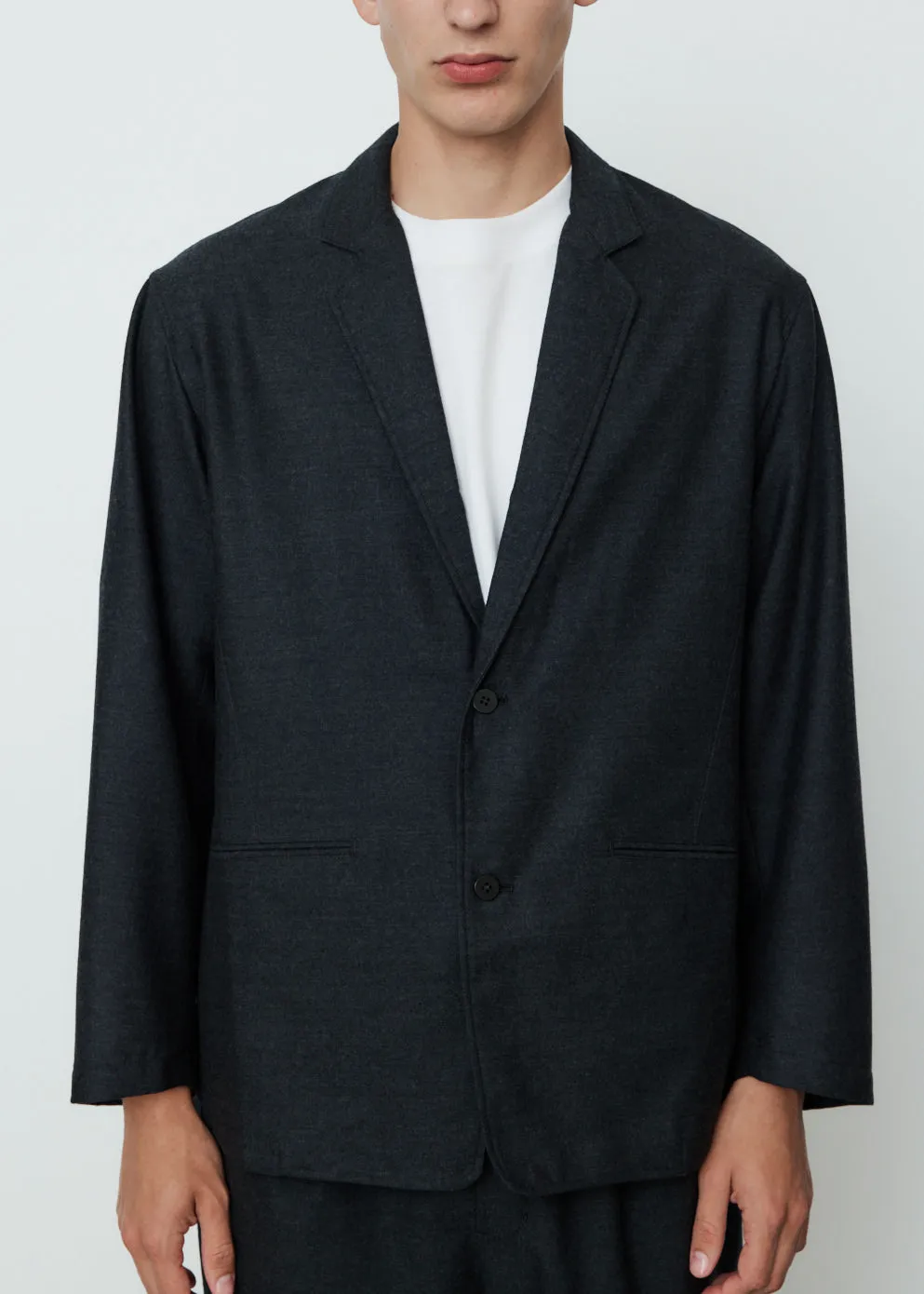 Relaxed Wool Jacket