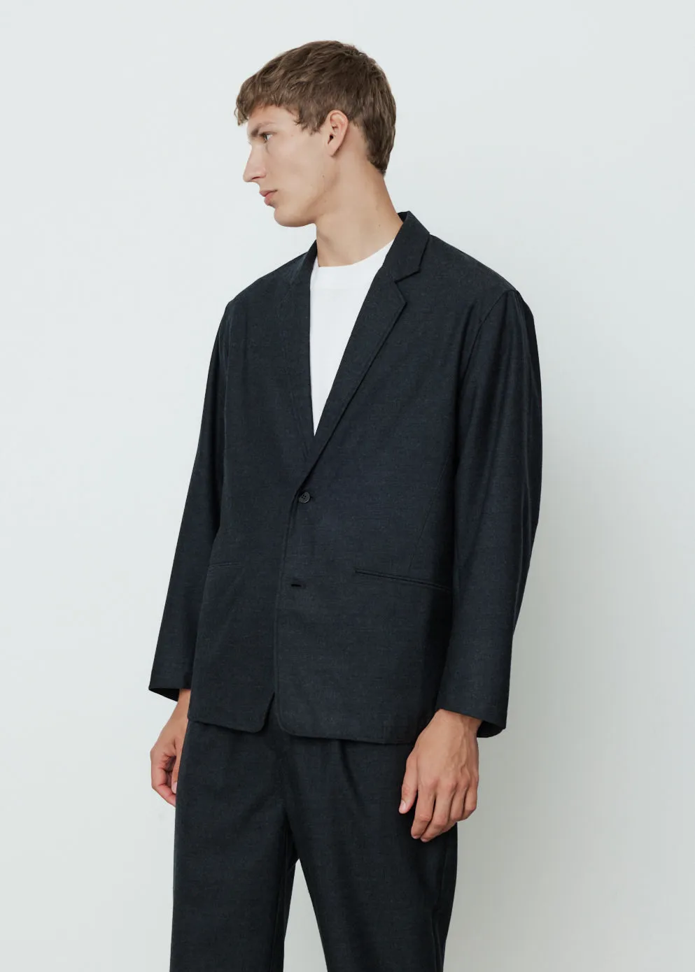 Relaxed Wool Jacket
