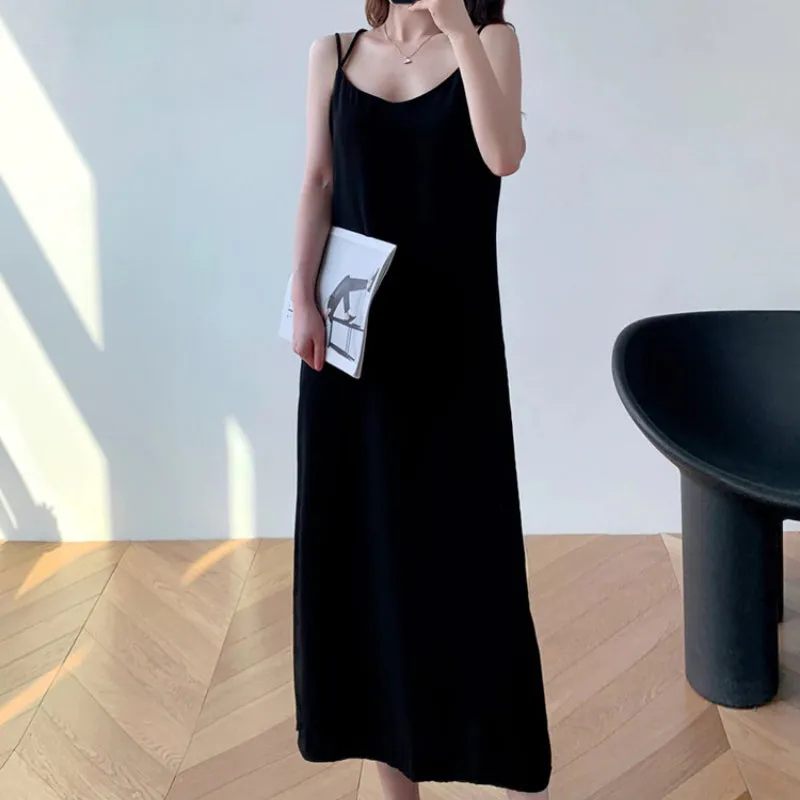 Sexy Spaghetti Strap Backless Summer Beach Boho Dress