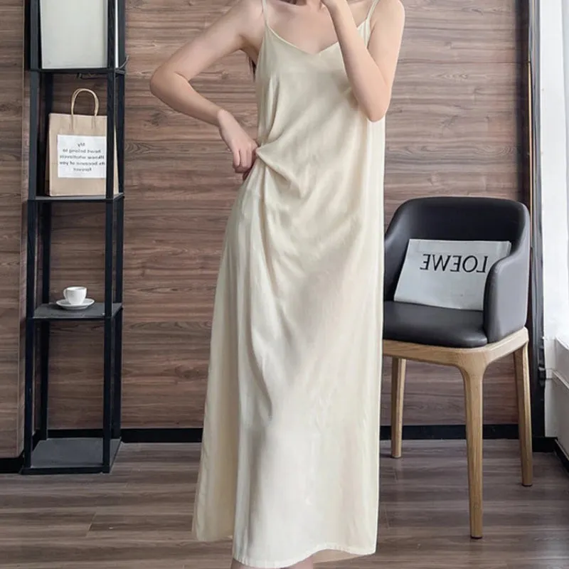 Sexy Spaghetti Strap Backless Summer Beach Boho Dress