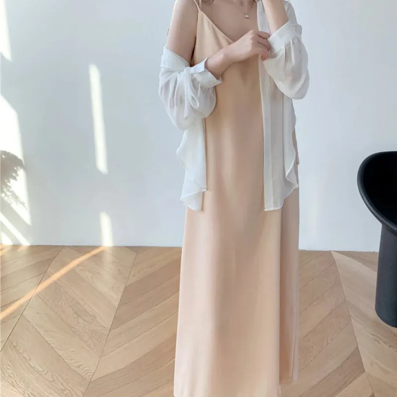 Sexy Spaghetti Strap Backless Summer Beach Boho Dress