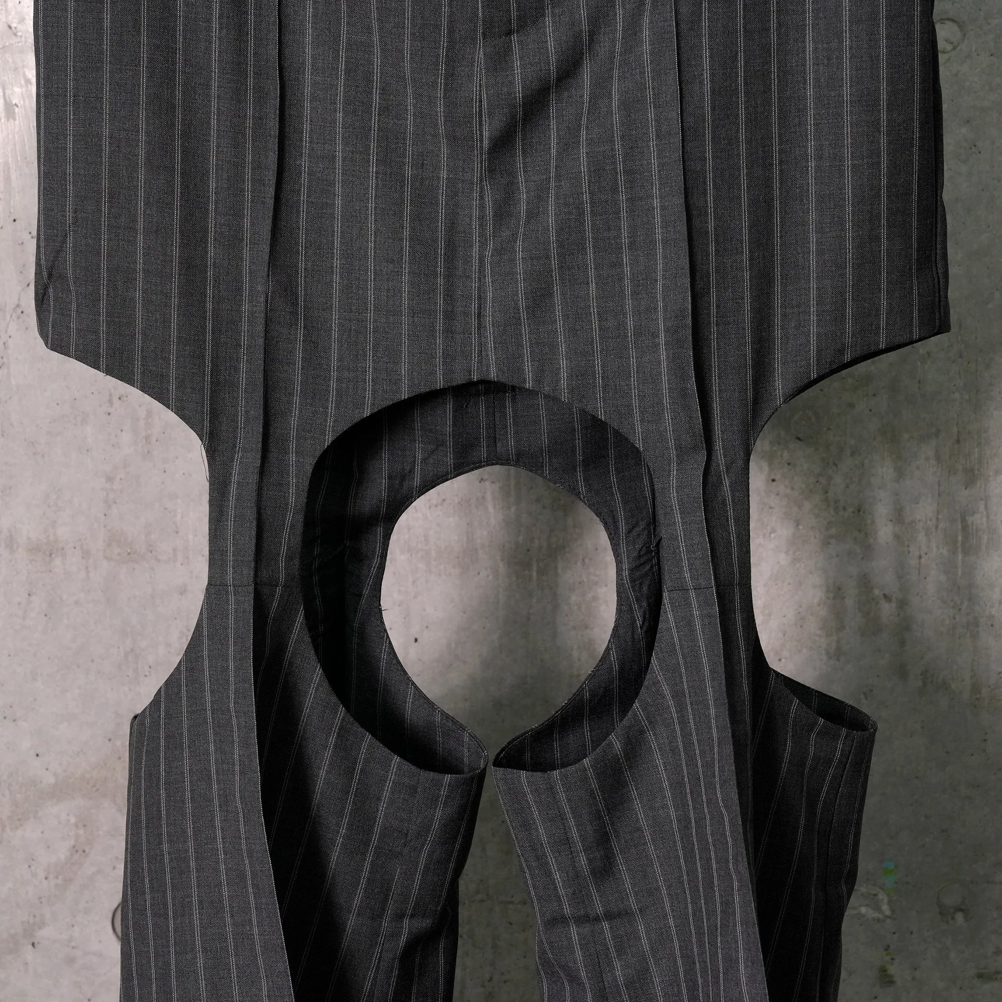 TAILORED SKIRT PANT / GREY