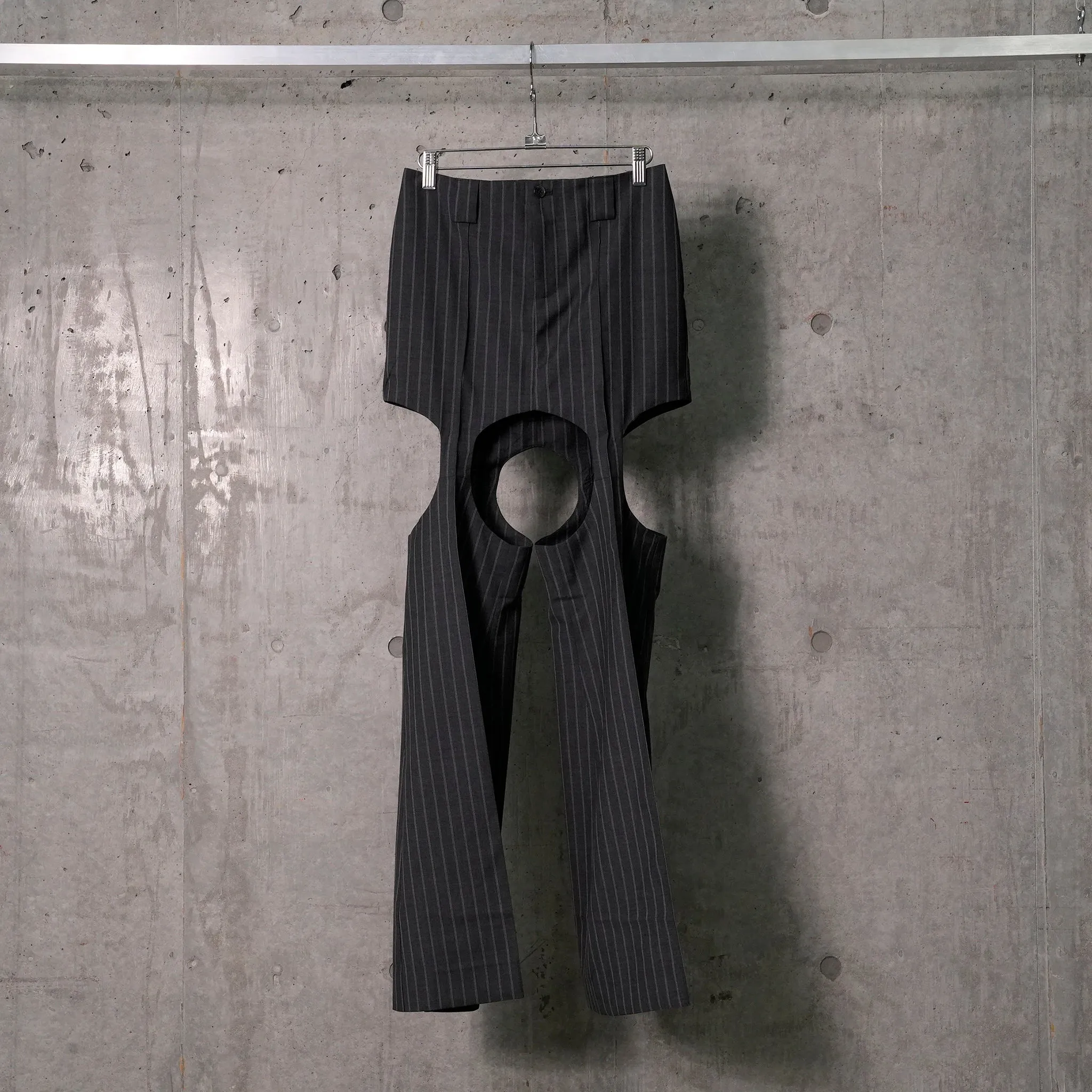 TAILORED SKIRT PANT / GREY