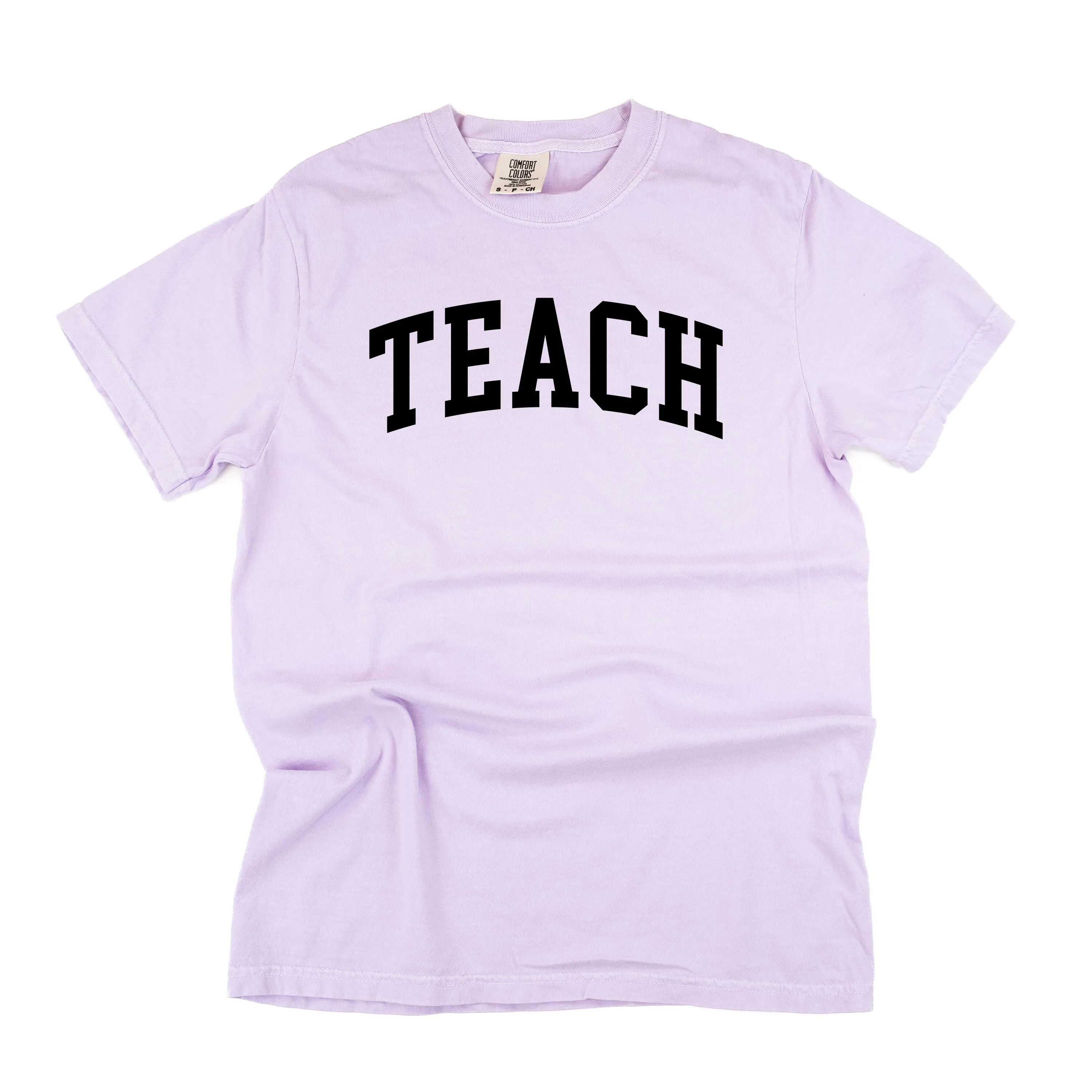 TEACH (Varsity) - SHORT SLEEVE COMFORT COLORS TEE