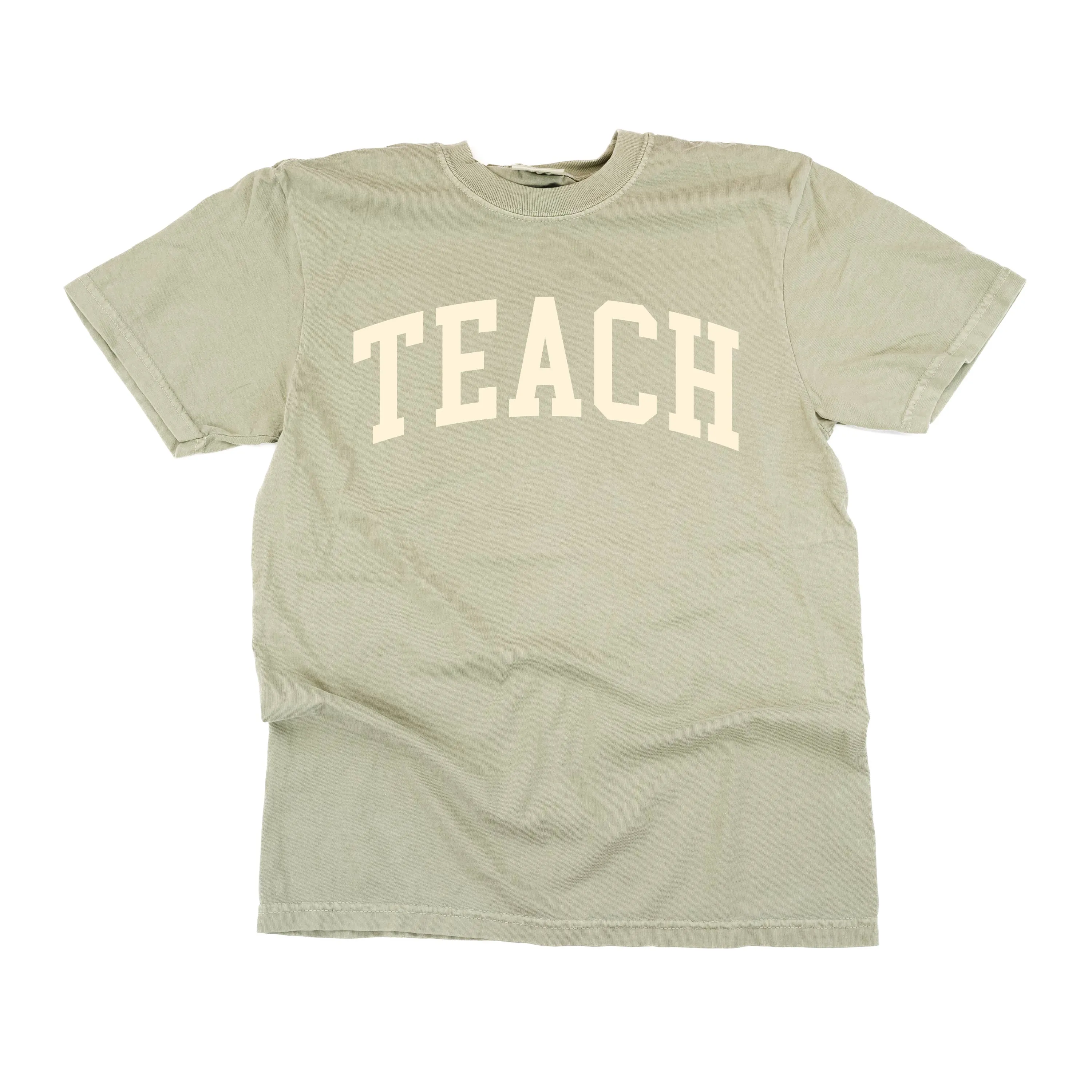 TEACH (Varsity) - SHORT SLEEVE COMFORT COLORS TEE