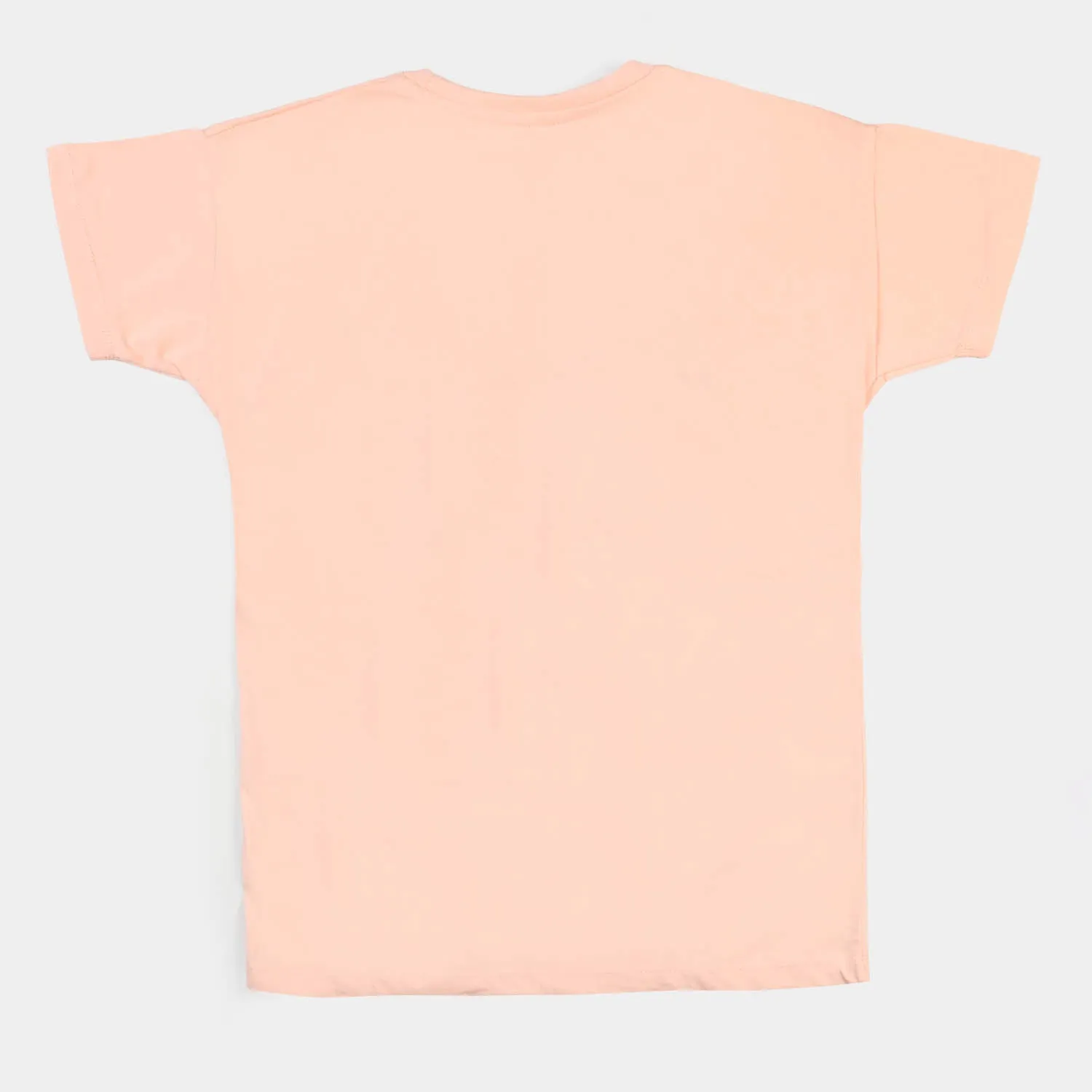 Teens Girls T-Shirt  Beautiful - Peach