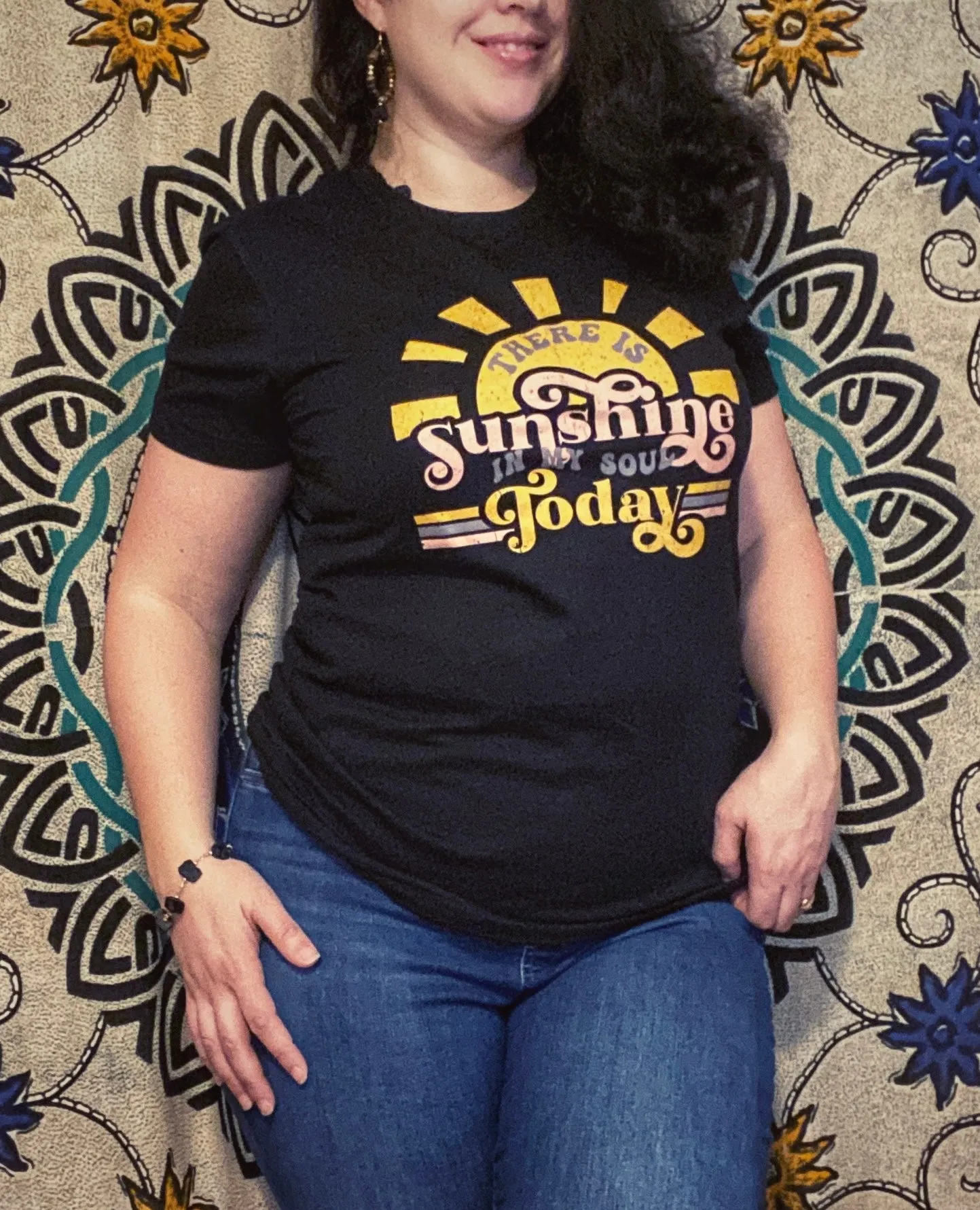 There is sunshine in my soul today 