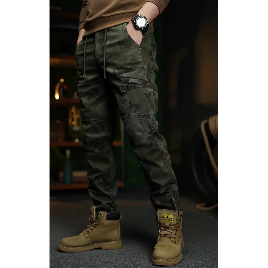 Trendy Casual Loose Military Cargo Pants