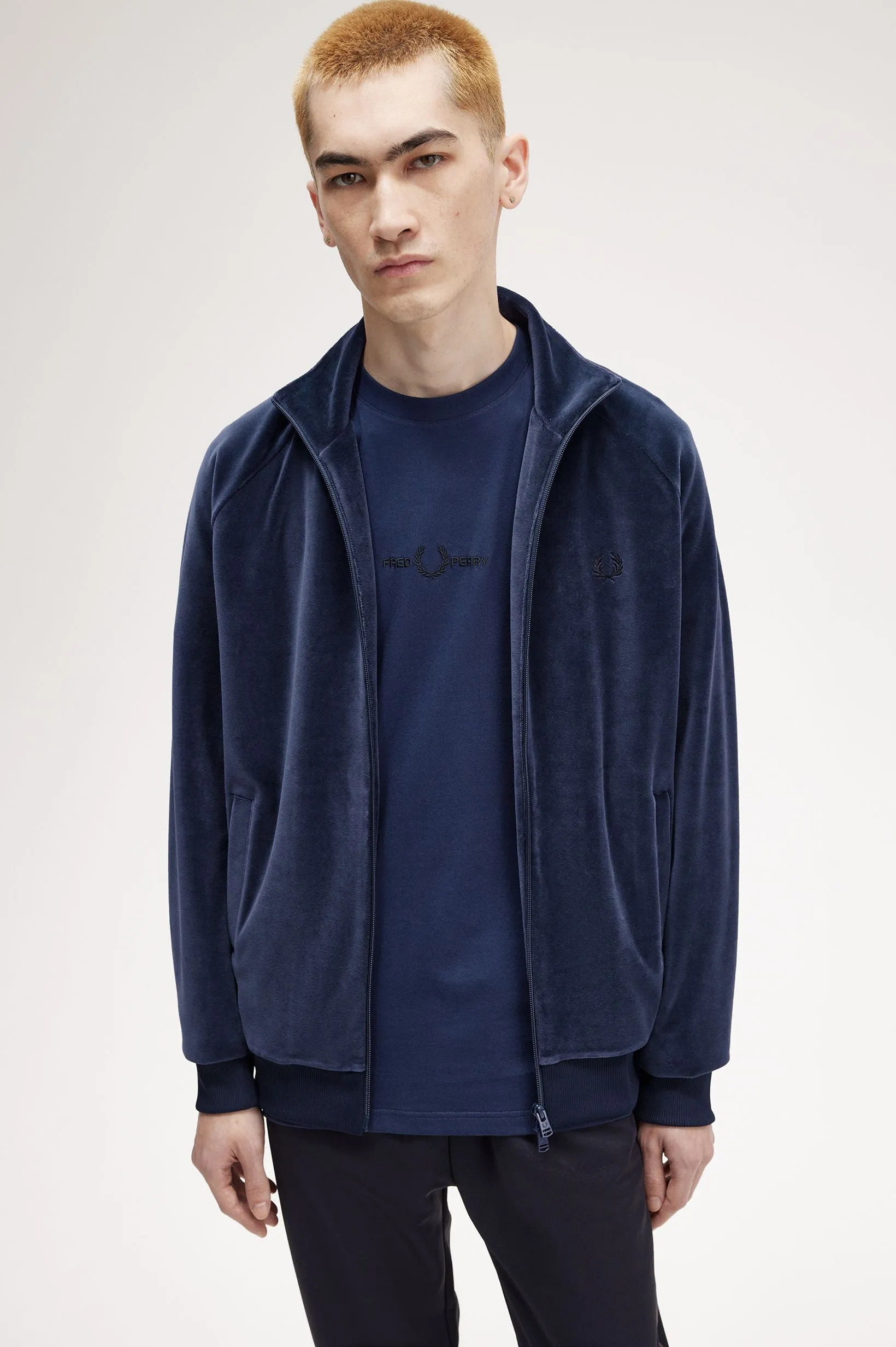 VELOUR TRACK JACKET