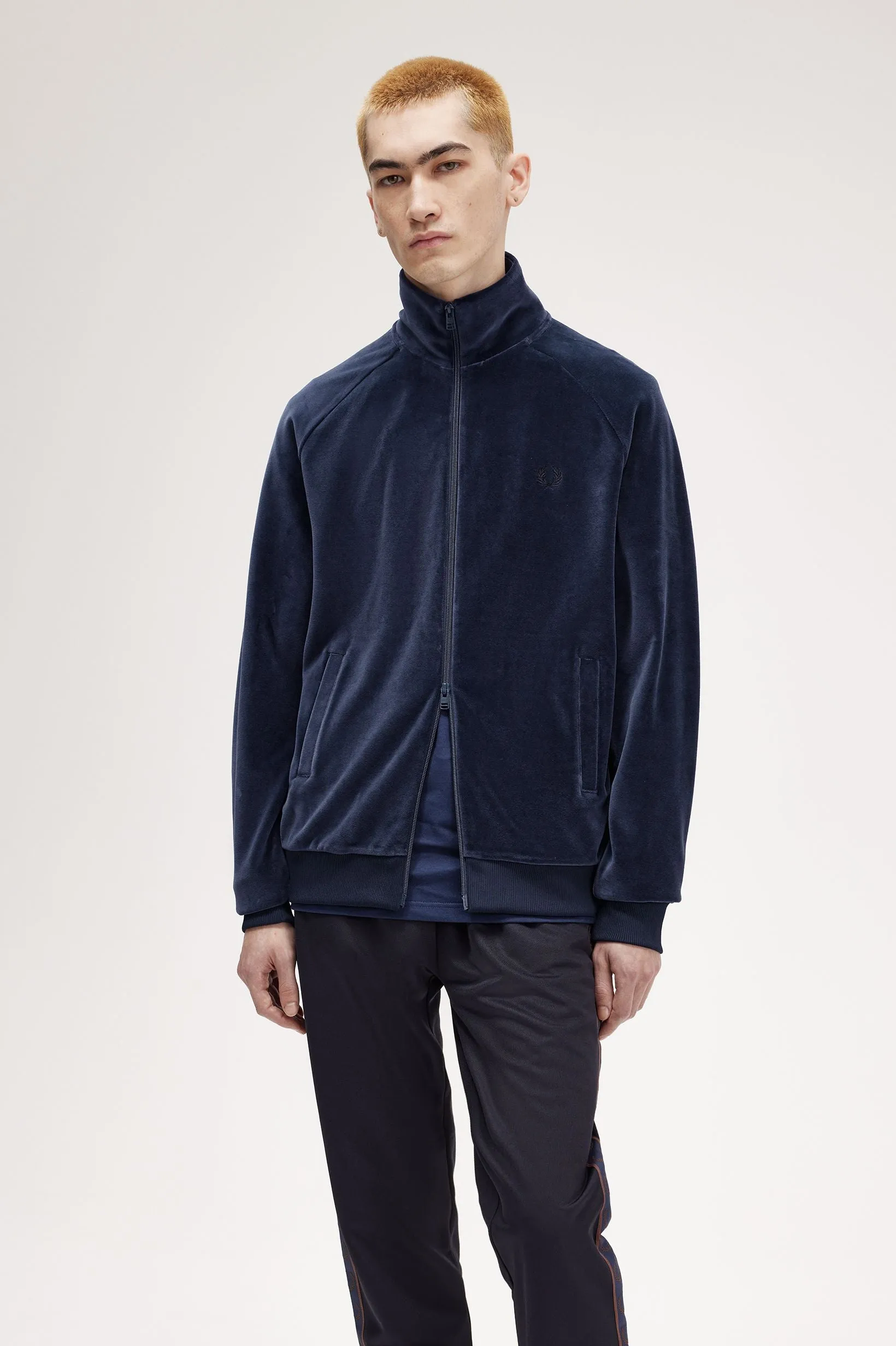 VELOUR TRACK JACKET
