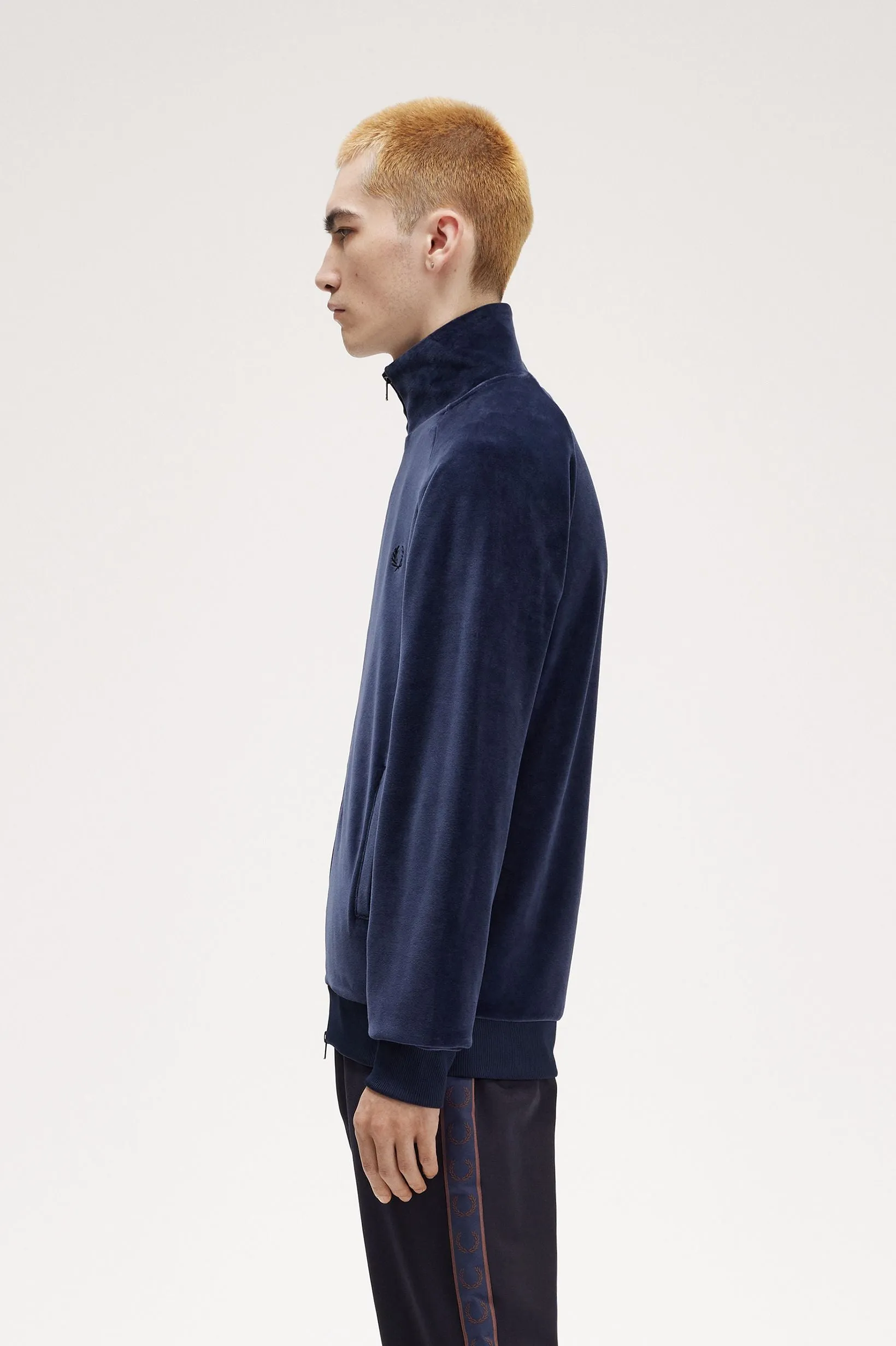VELOUR TRACK JACKET