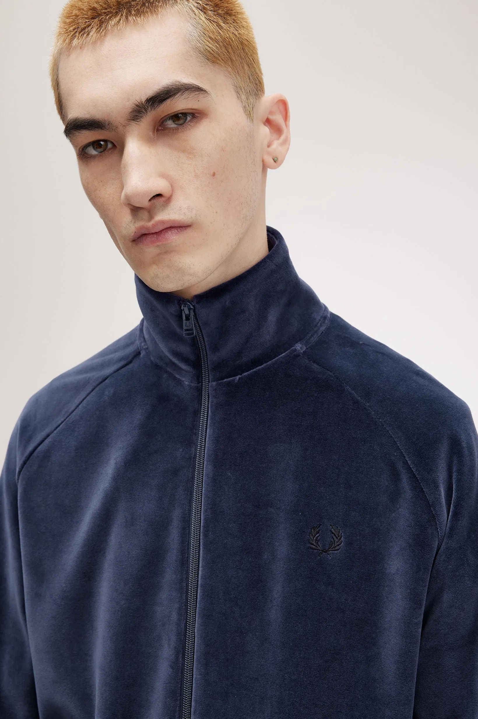 VELOUR TRACK JACKET