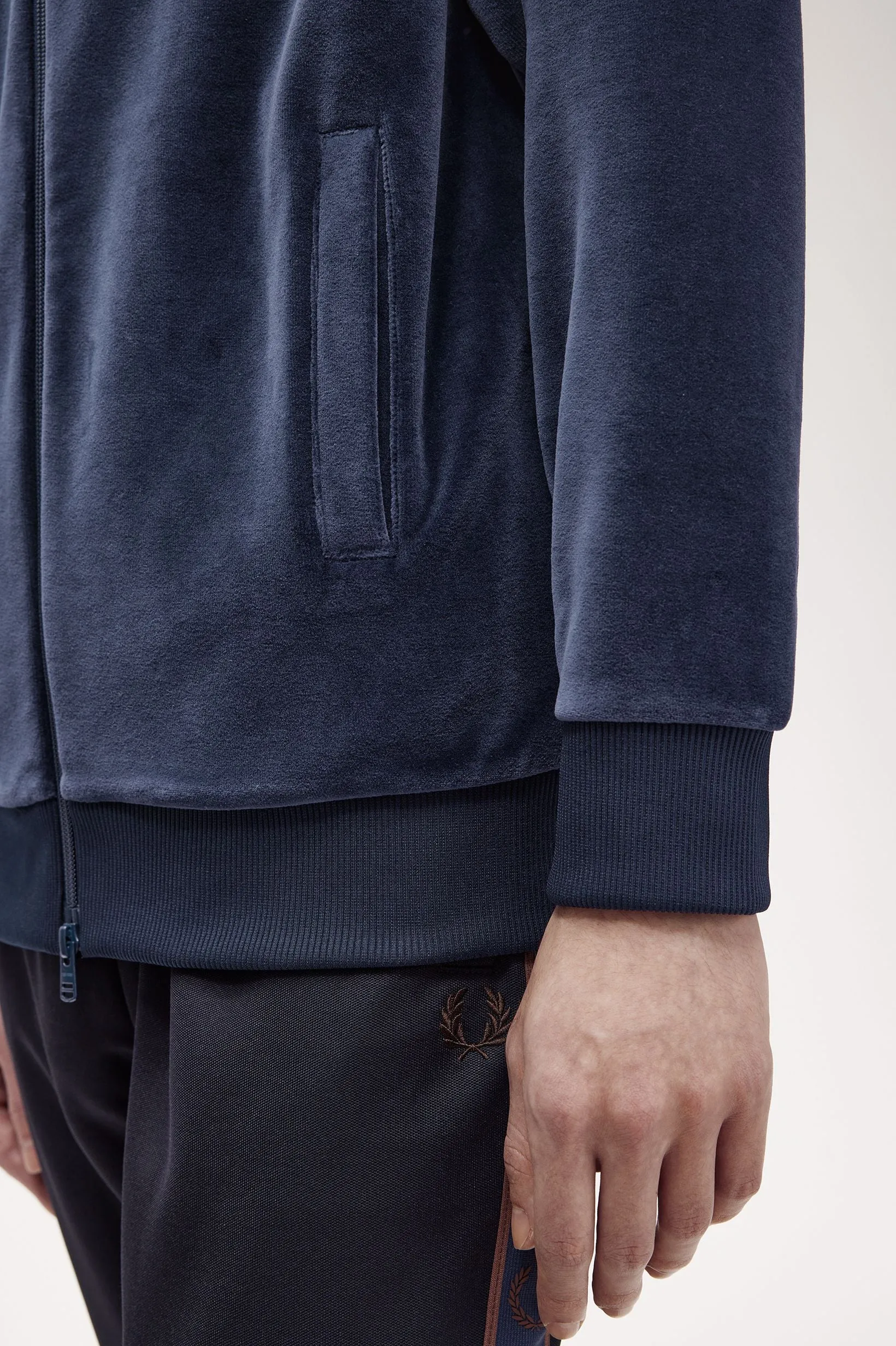 VELOUR TRACK JACKET