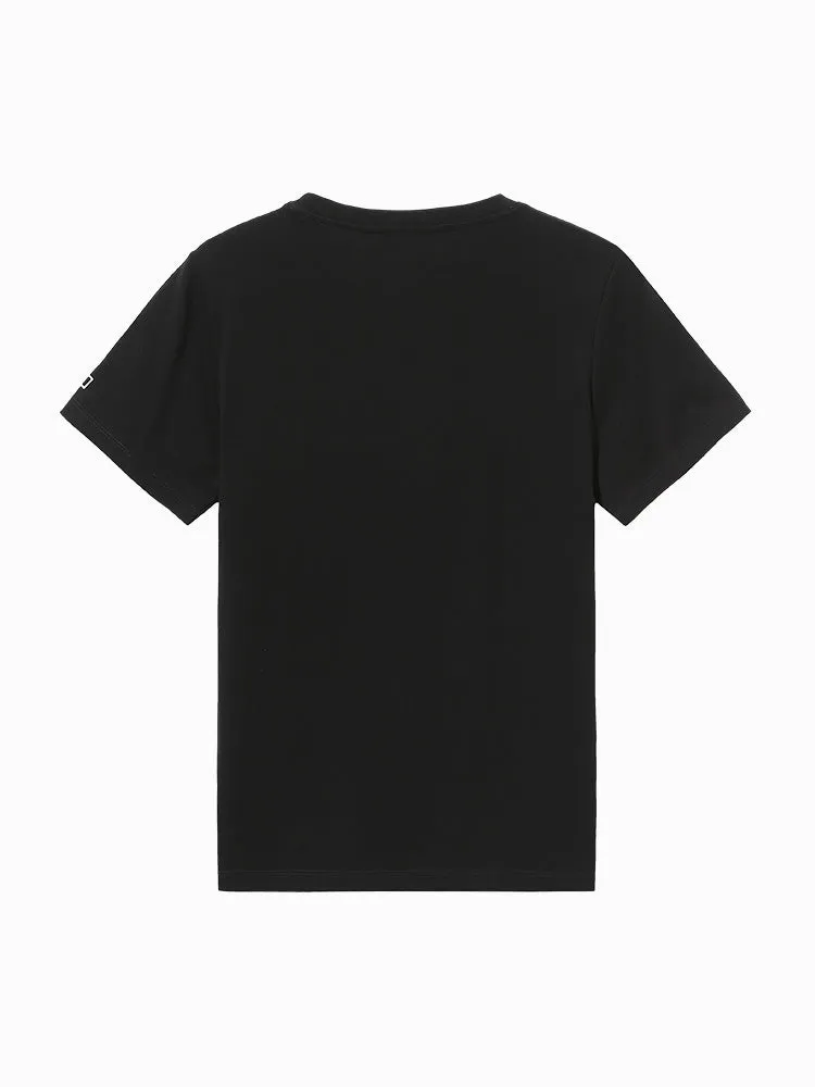 Women's Crisp Single Jersey Round Neck Short Sleeves T-Shirt