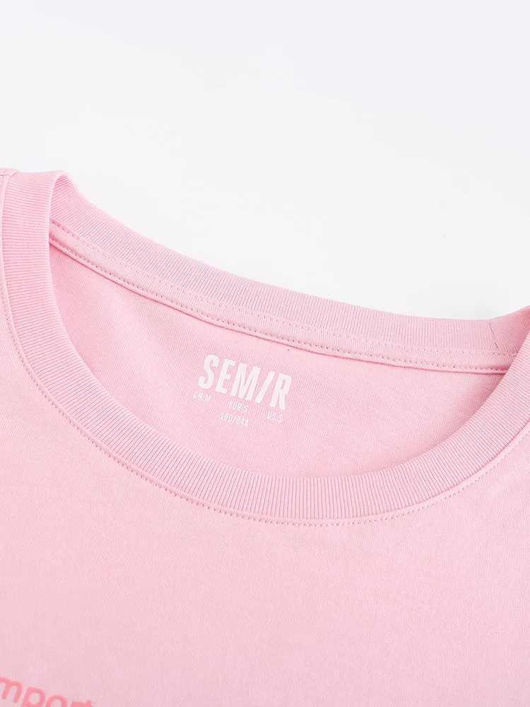 Women's Crisp Single Jersey Round Neck Short Sleeves T-Shirt