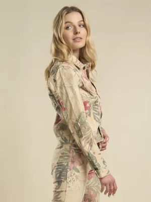 Zac & Zoe Reversible Denim Jacket Zingara Beige